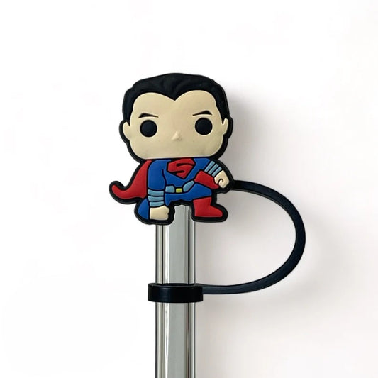 Super Guy Straw Topper