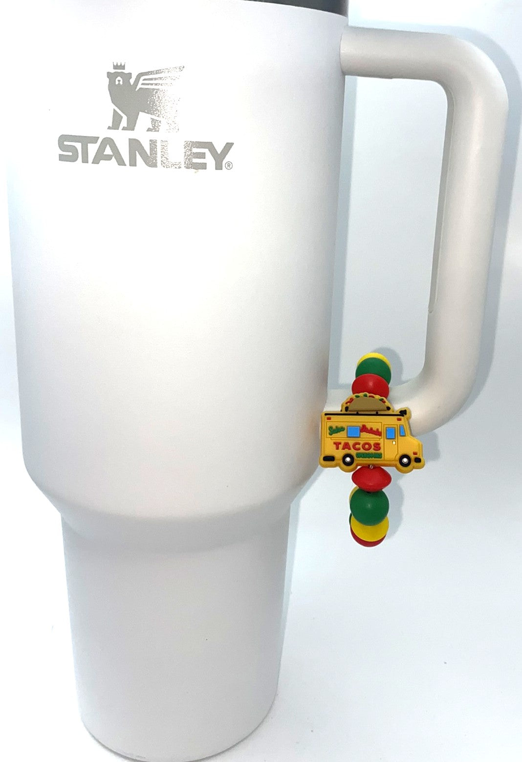 Taco Truck Mexican Food Stanley Tumbler Cup Handle Charm