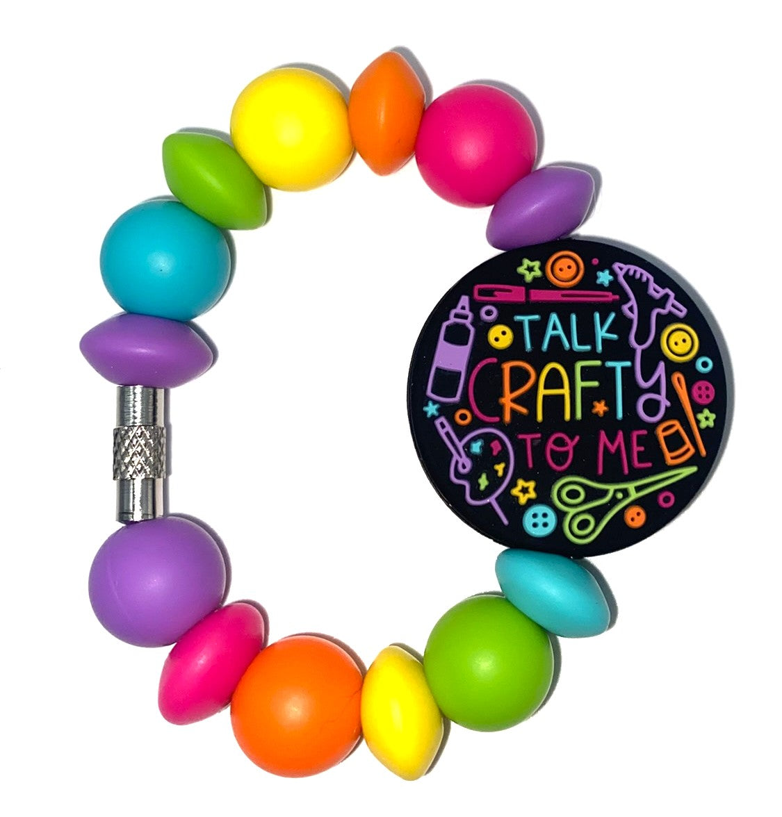 Talk Crafty To Me Stanley Tumbler Cup Handle Charm