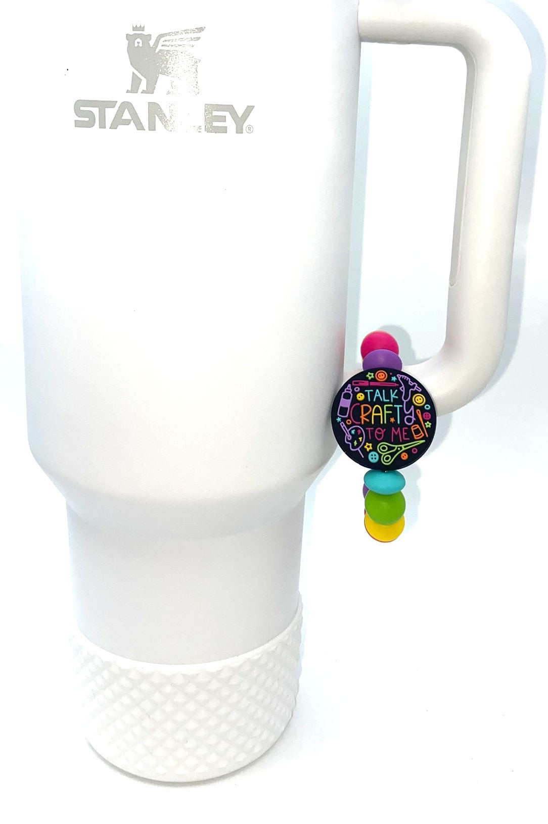 Talk Crafty To Me Stanley Tumbler Cup Handle Charm