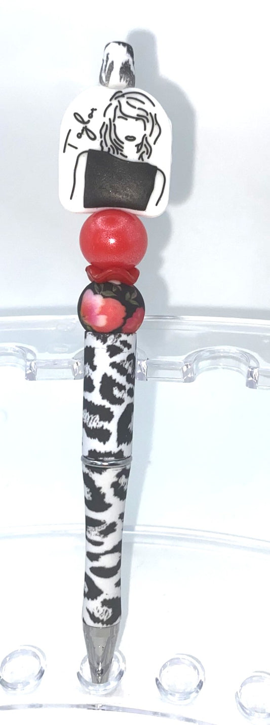 Swift Singer Silhouette Beaded Pen