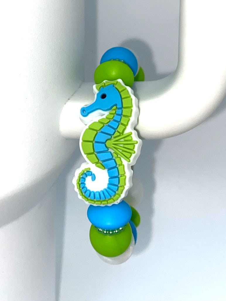 Seahorse Stanley Tumbler Cup Handle Charm
