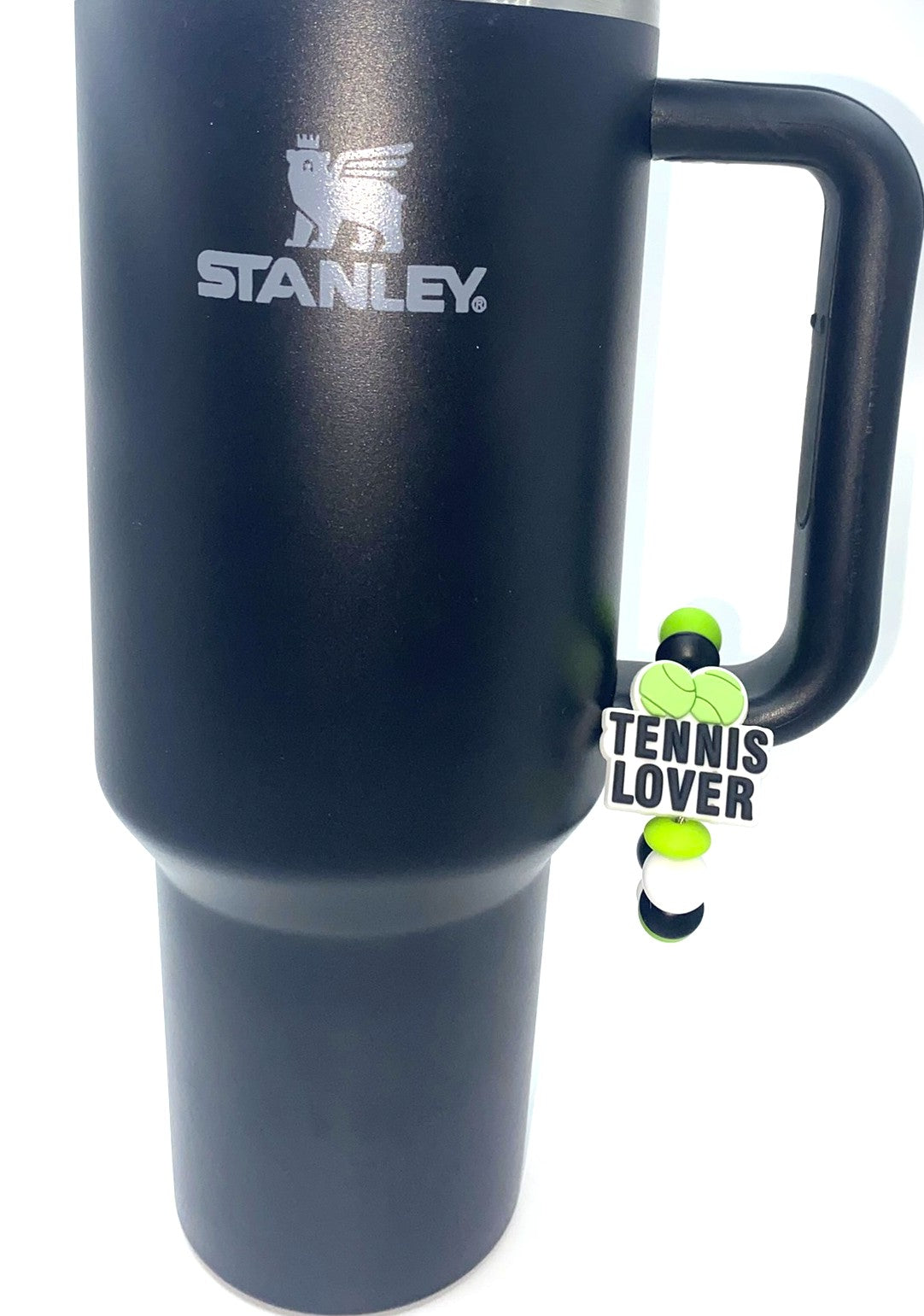 Tennis Lover Stanley Tumbler Cup Handle Charm