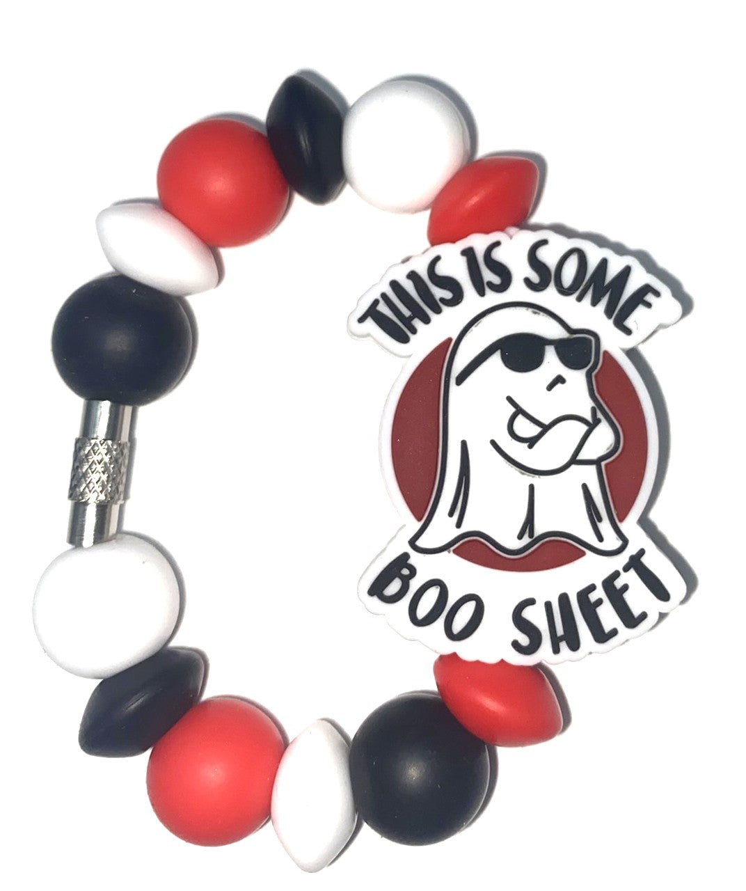 This Is Some Boo Sheet Ghost funny Halloween Stanley Tumbler Cup Handle Charm