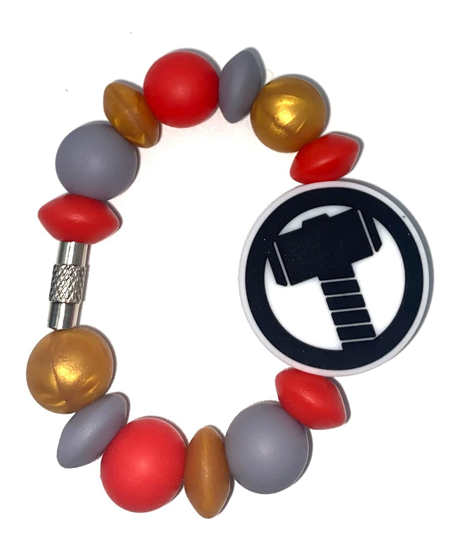 God Of Thunder Hammer Super Hero Stanley Tumbler Cup Handle Charm