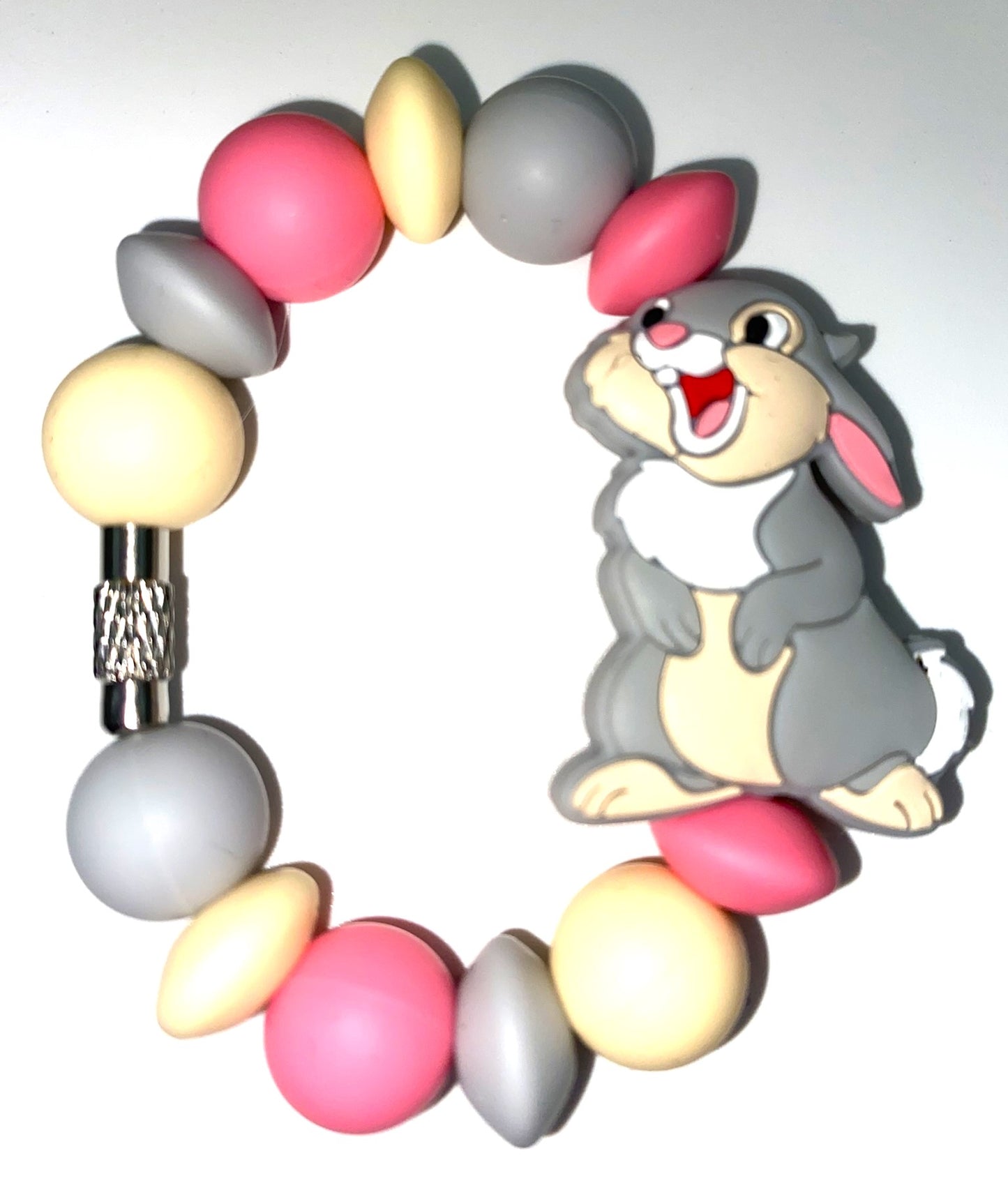 Cartoon Bunny Rabbit Thump Stanley Tumbler Cup Handle Charm