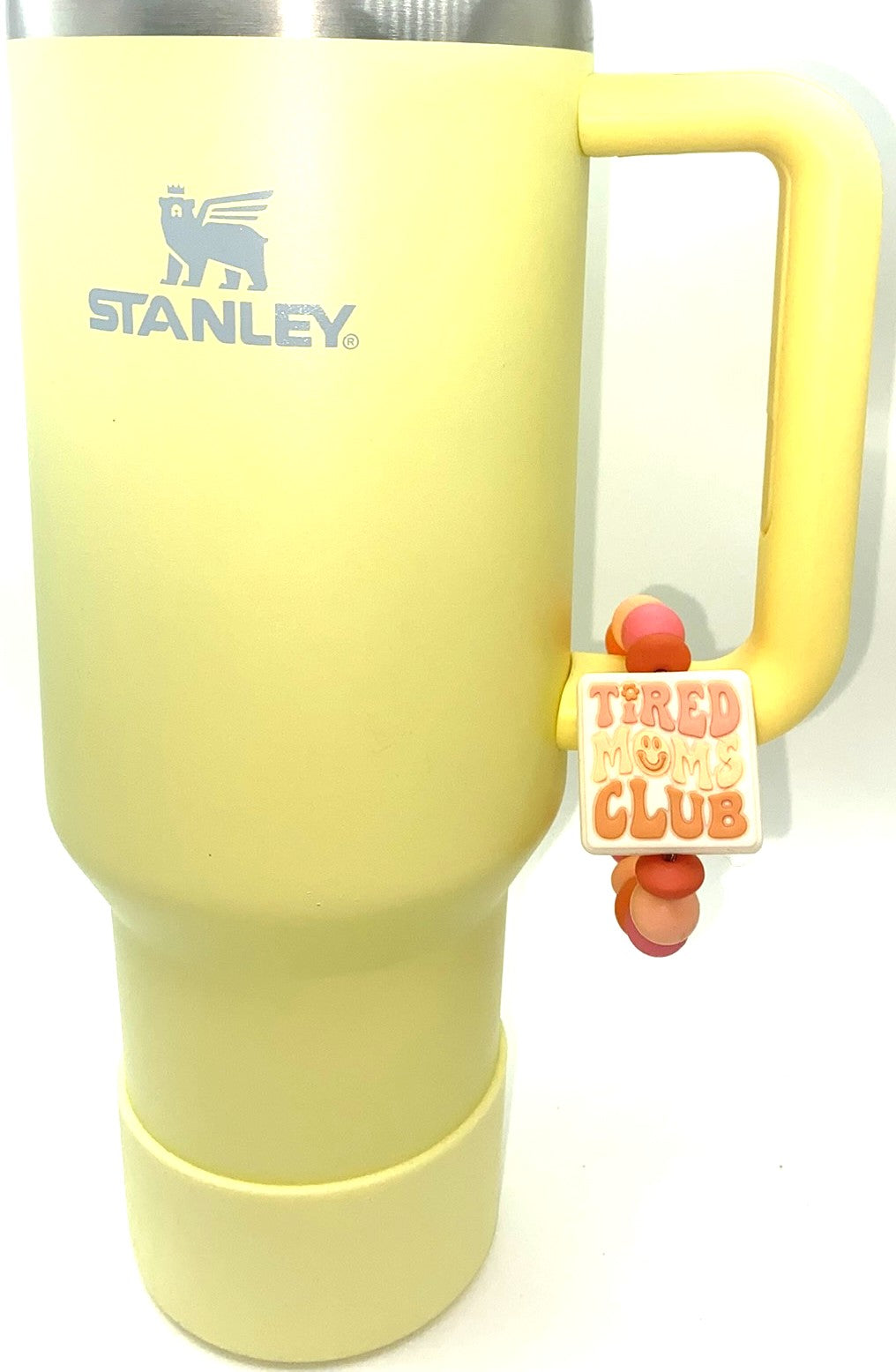 Tired Mom's Club Stanley Tumbler Cup Handle Charm