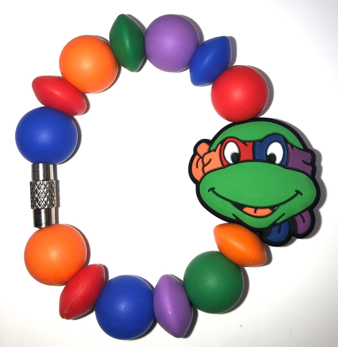 TMNT Face Teenage Mutant Ninja Turtles Stanley Tumbler Cup Handle Charm