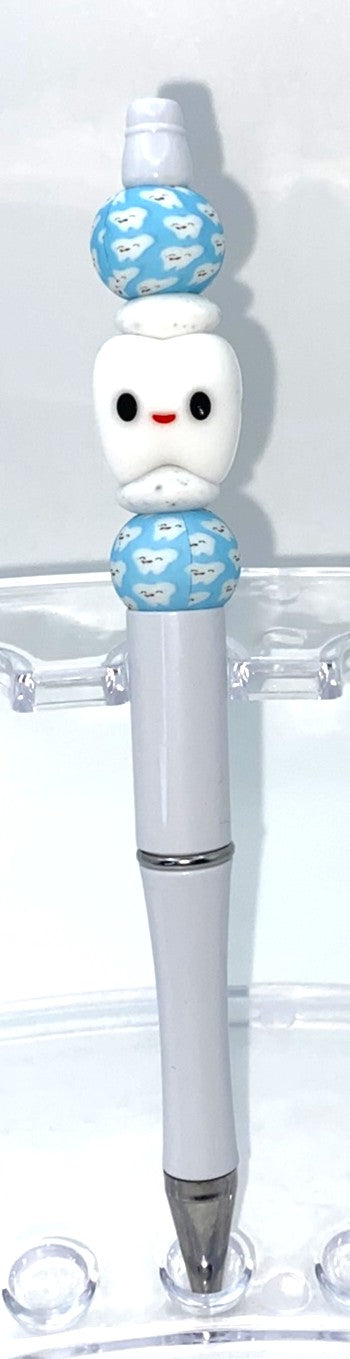 Tooth 3D Beaded Pen