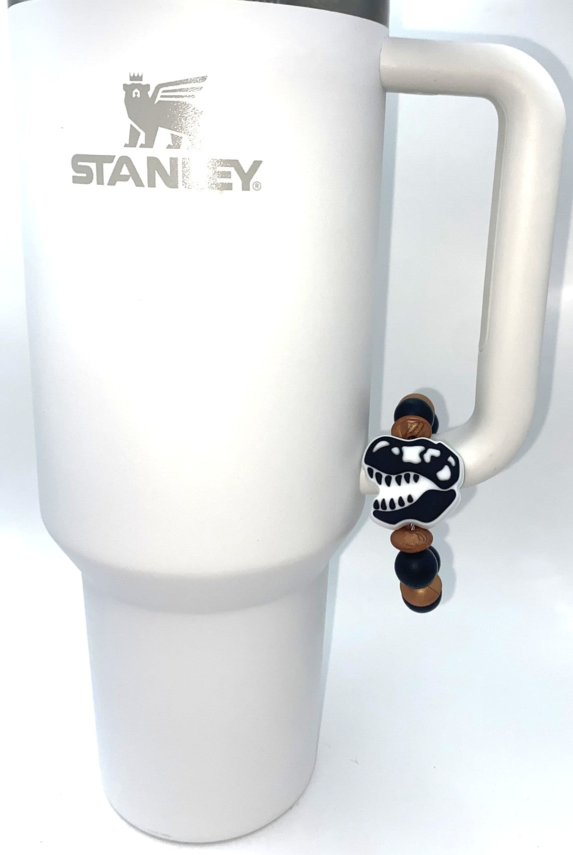 T-Rex Skull Dinosaur Stanley Tumbler Cup Handle Charm