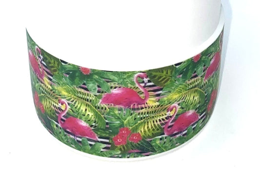 Tropical Flamingo Stanley Tumbler Boot Sleeve