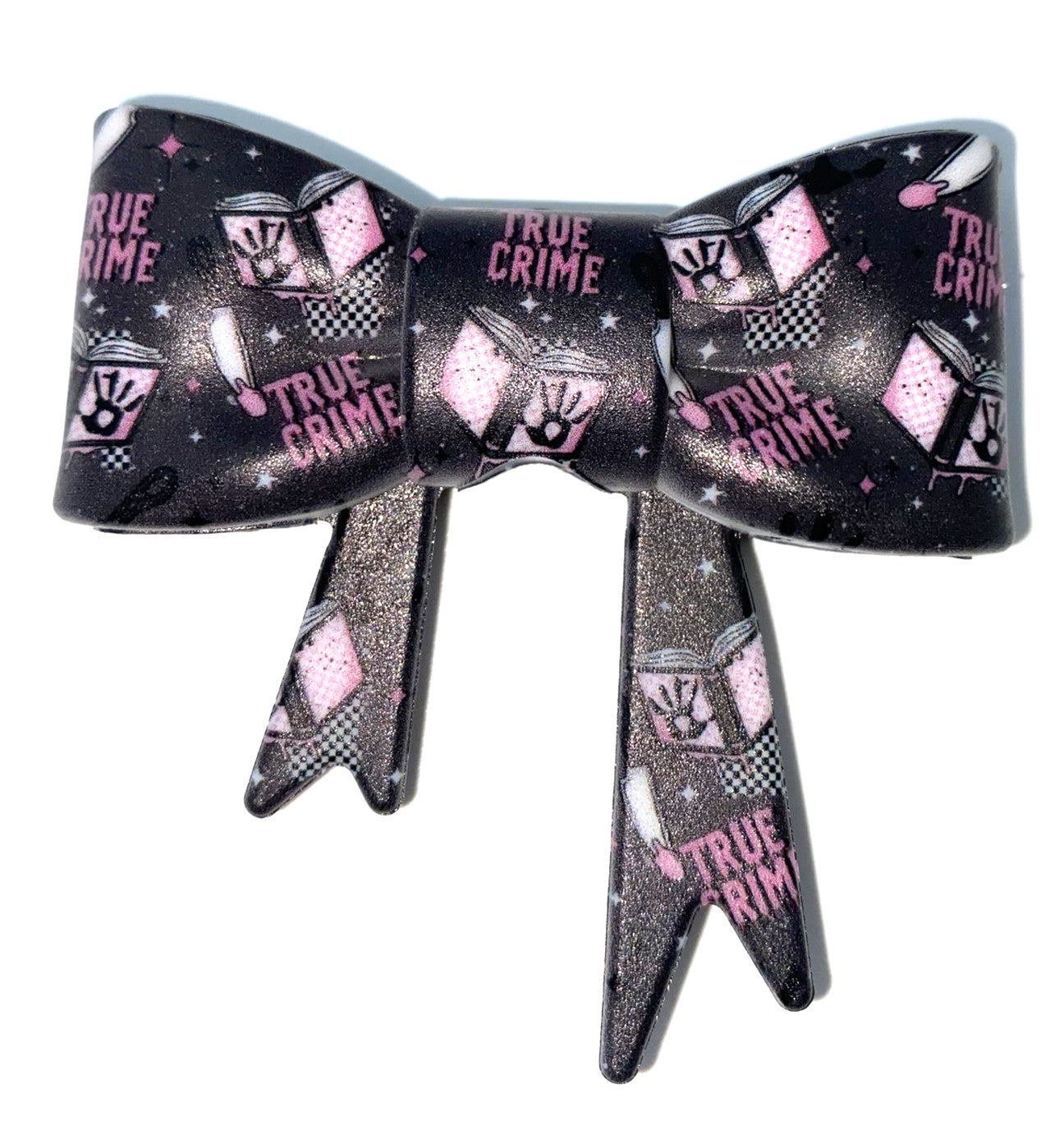 True Crime Bow Straw Topper