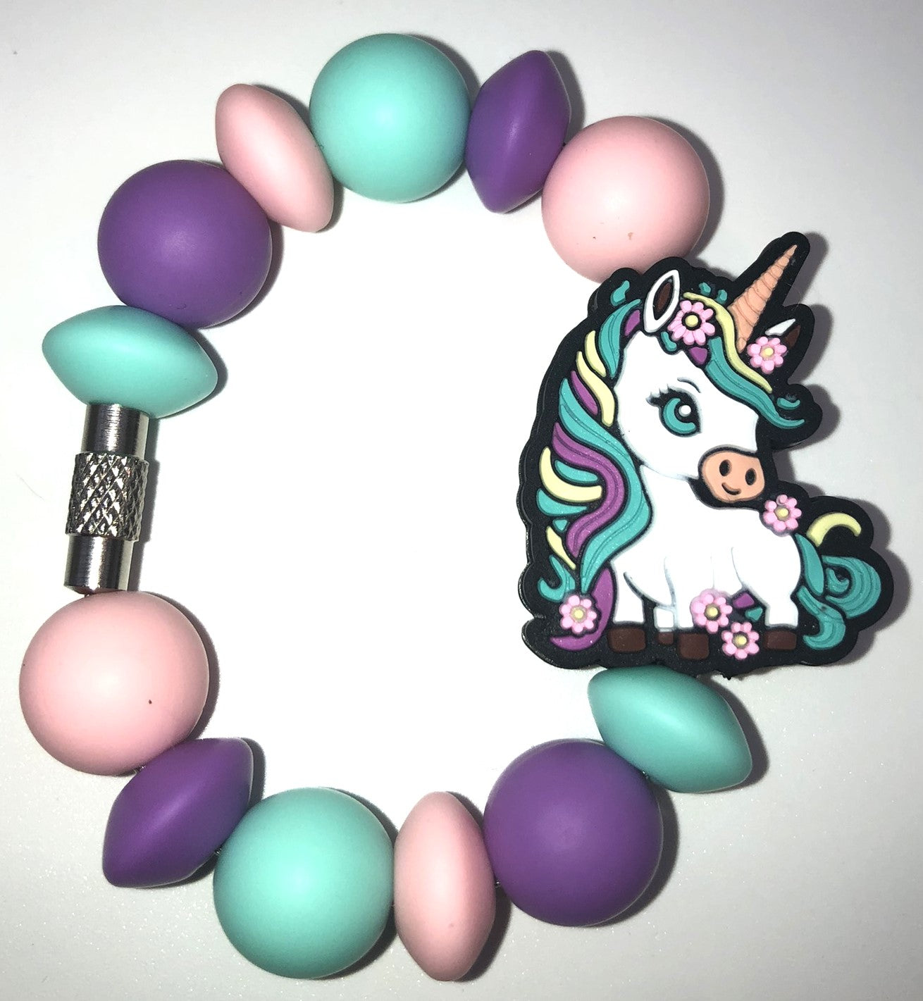 Glamorous Unicorn Stanley Tumbler Cup Handle Charm