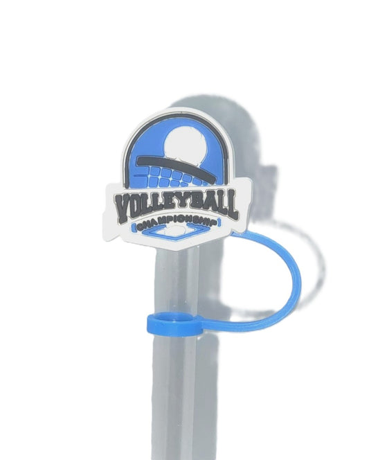 Volleyball Championship Straw Topper