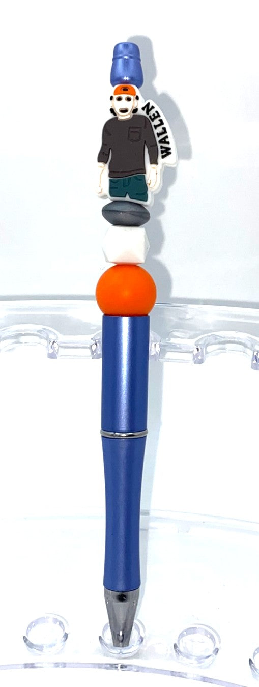 Wallen Singer Silhouette Beaded Pen