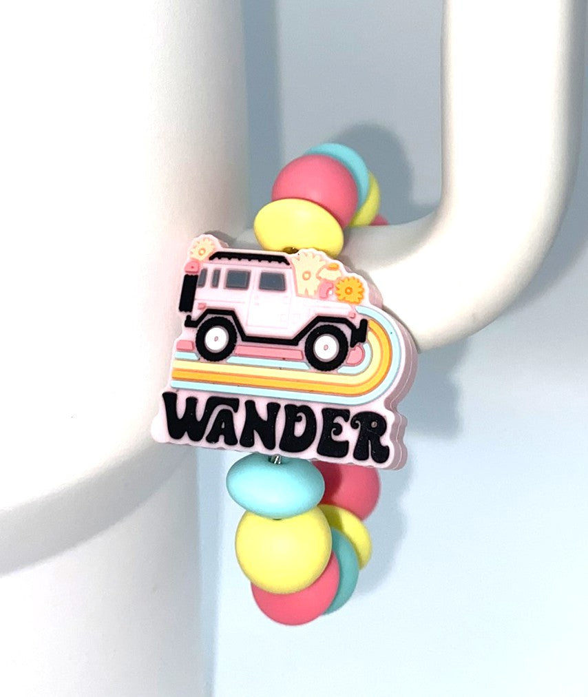 Wander Bronco 4X4 Vehicle Stanley Tumbler Cup Handle Charm