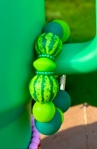 Watermelon Rinds Stanley Tumbler Cup Handle Charm