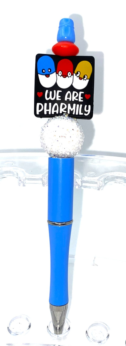 We Are Pharmily Pills Beaded Pen