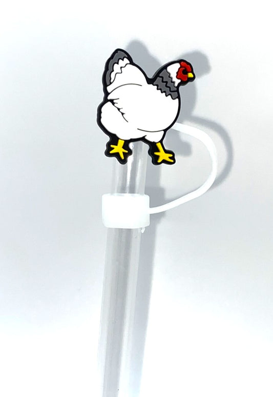 White Chicken Farm Straw Topper