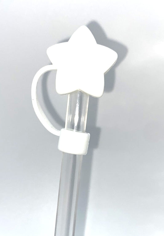 White Star 3D Straw Topper