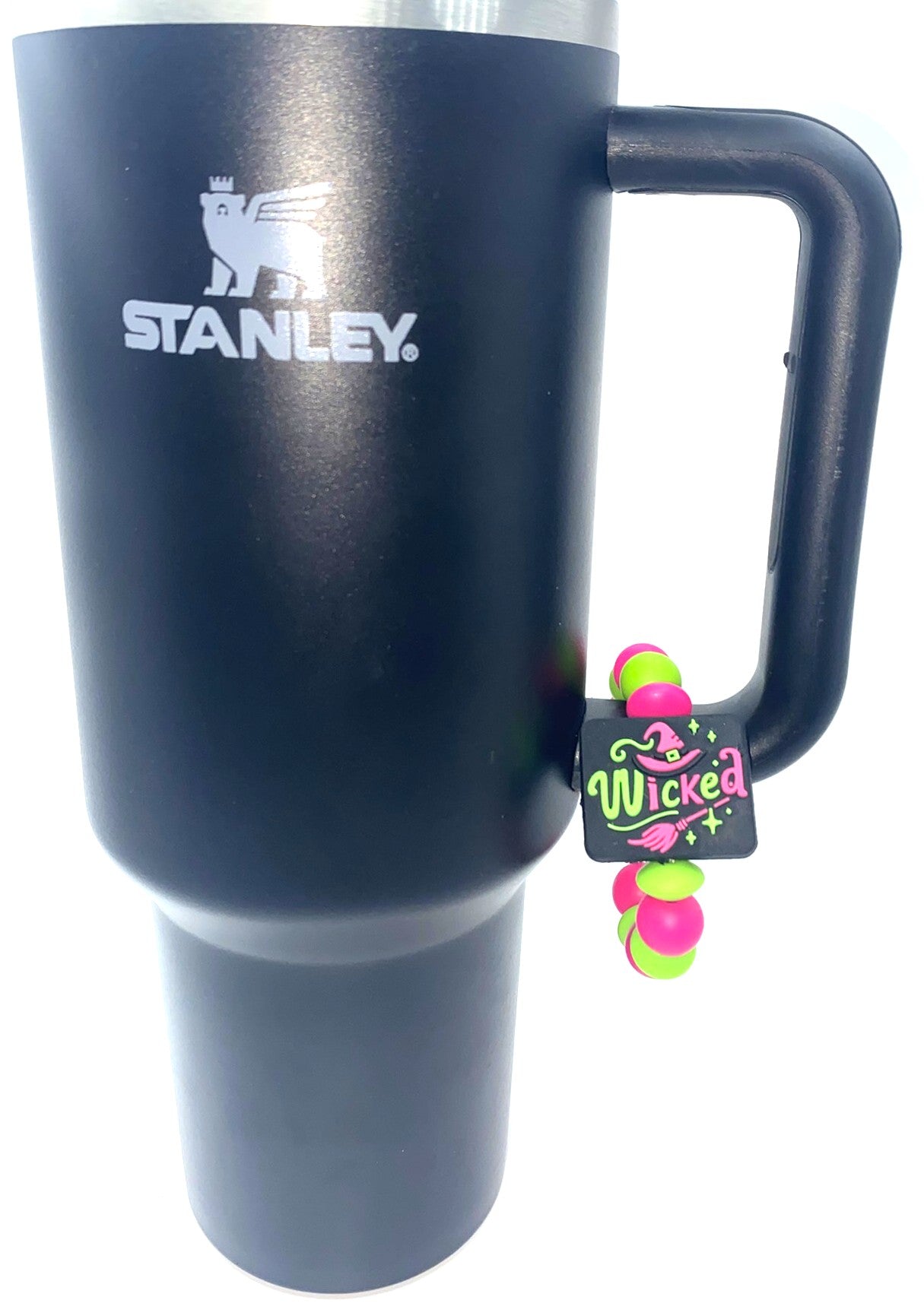 Wicked Rectangle Stanley Tumbler Cup Handle Charm