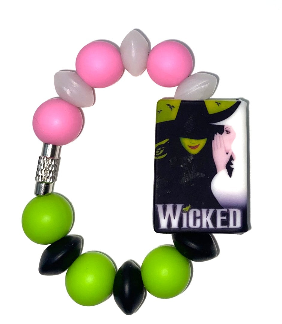 Wicked Book Cover Stanley Tumbler Cup Handle Charm