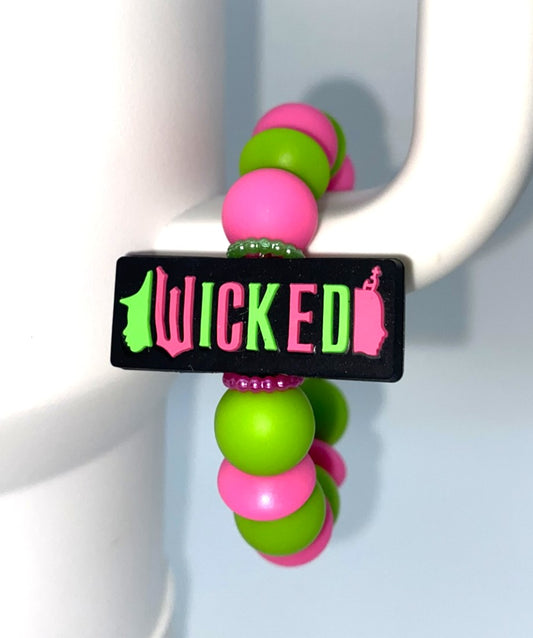 Wicked Skinny Rectangle Stanley Tumbler Cup Handle Charm