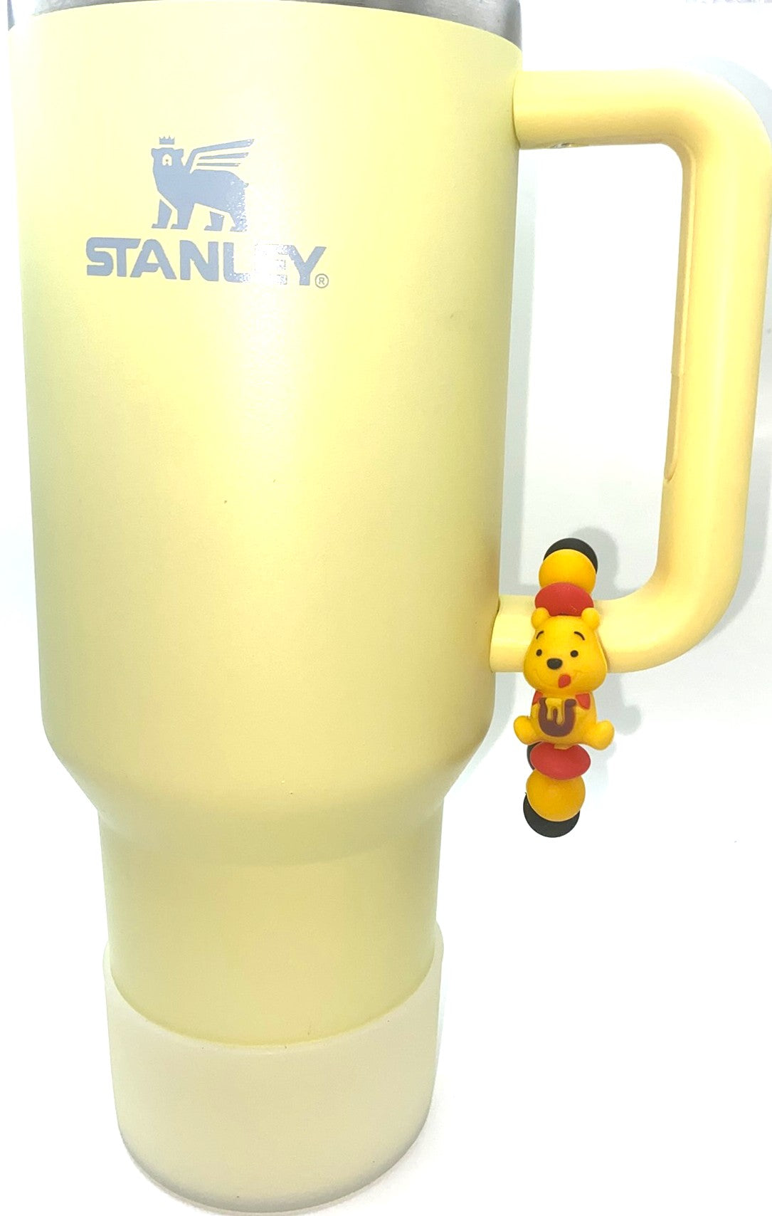 Thoughtful Yellow Honey Bear 3D Stanley Tumbler Cup Handle Charm