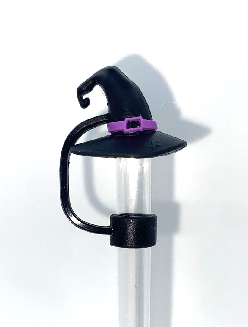 Witch Hat 3D Straw Topper