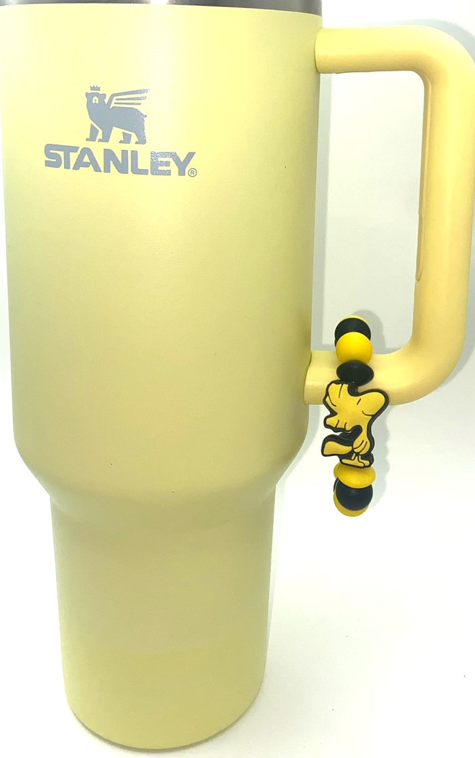 Yellow Bird Cartoon Beagle Friend Stanley Tumbler Cup Handle Charm