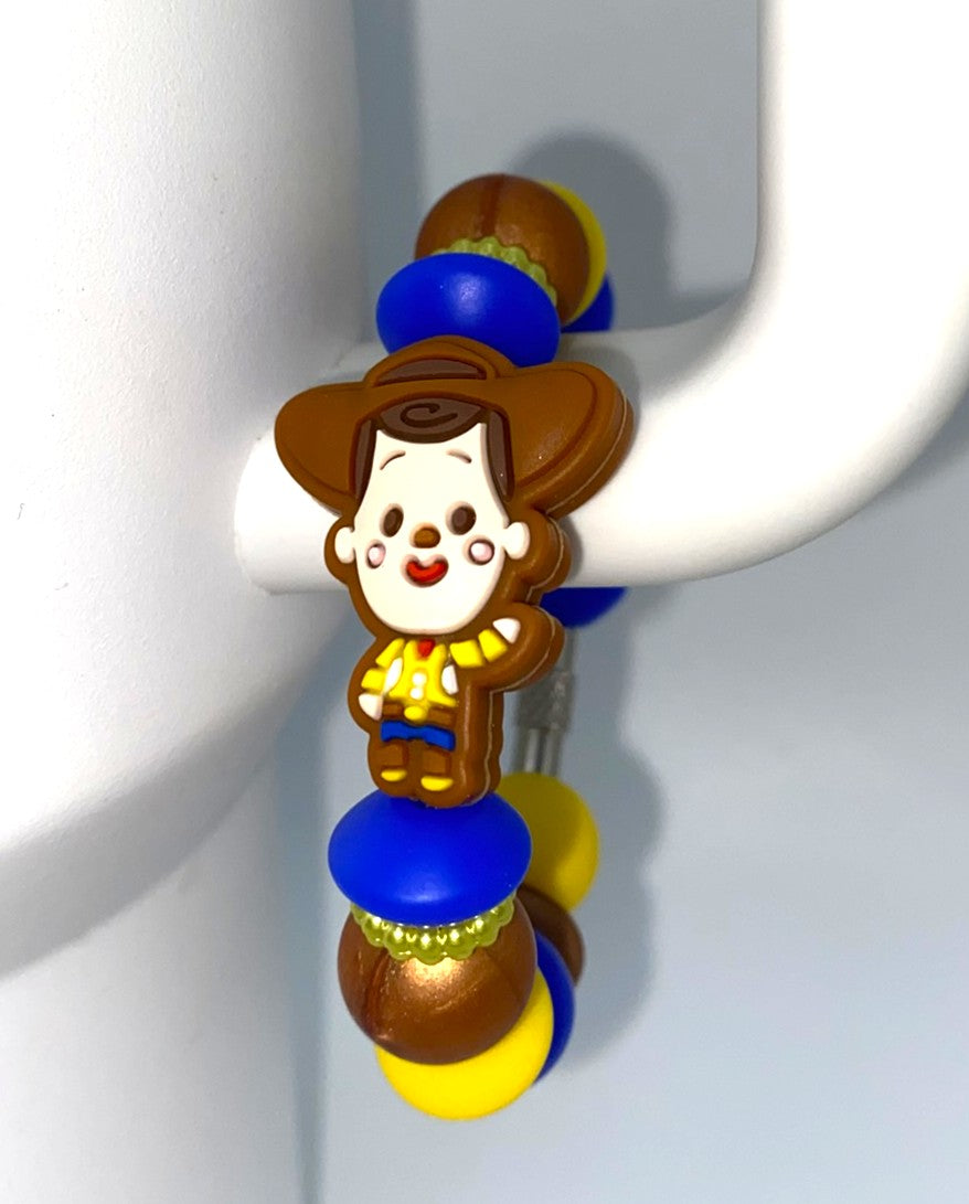 Toy Cowboy Toy Movie Stanley Tumbler Cup Handle Charm