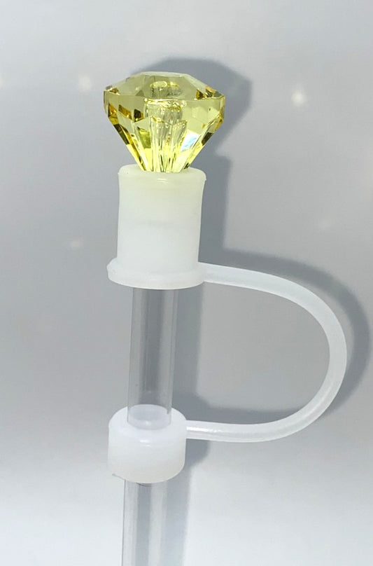 Gold Diamond Straw Topper