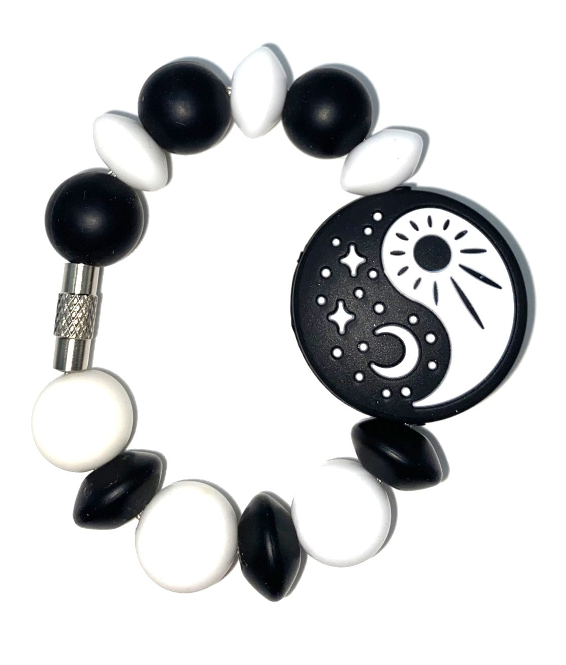 Yin & Yang Sun Moon & Stars Stanley Tumbler Cup Handle Charm
