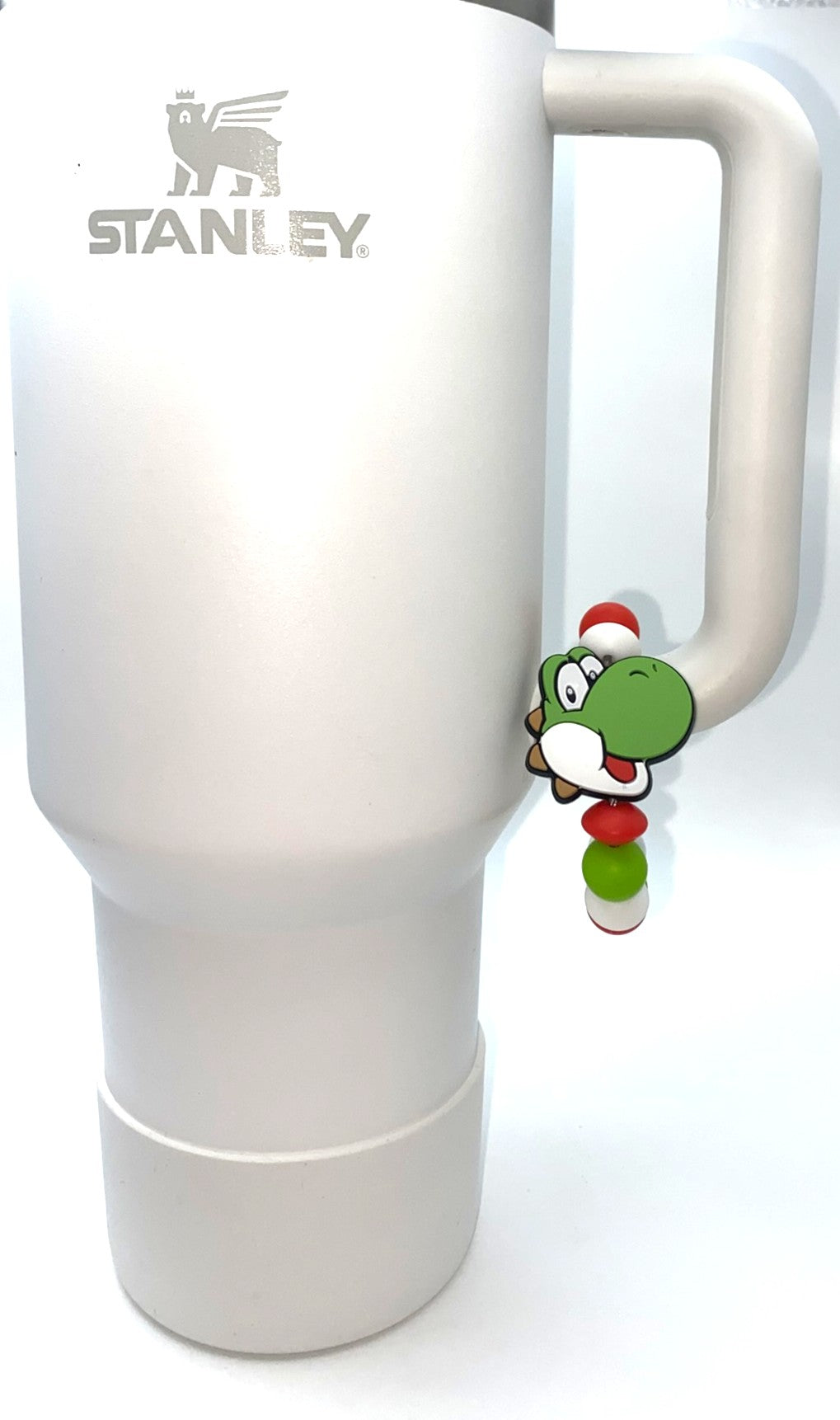 Dinosaur Italian Plumber Video Game Stanley Tumbler Cup Handle Charm
