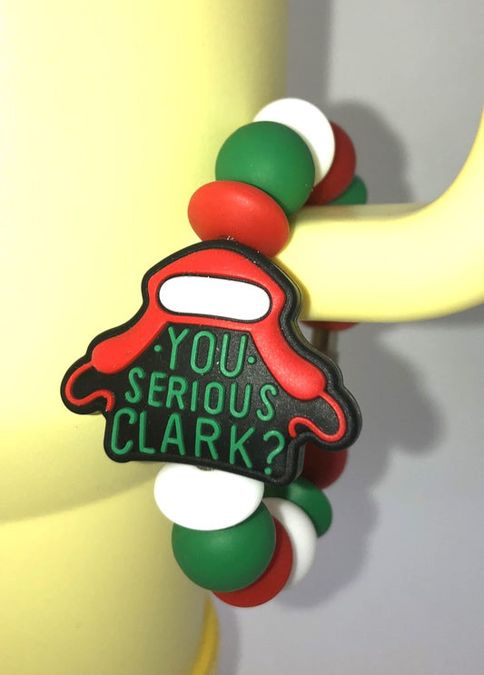 You Serious Clark? Christmas Stanley Tumbler Cup Handle Charm