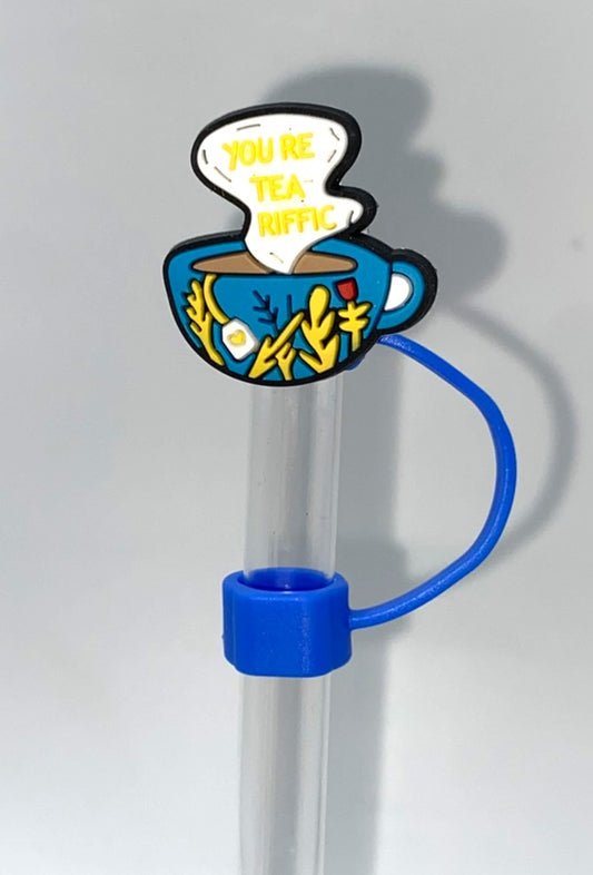 You Are Tea-Rific Straw Topper