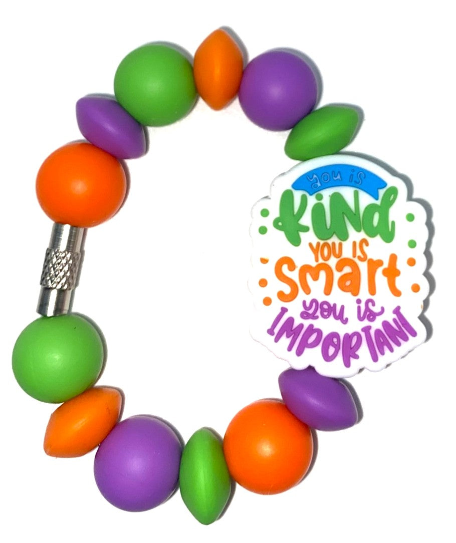 You Is Kind You Is Smart You Is Important Stanley Tumbler Cup Handle Charm