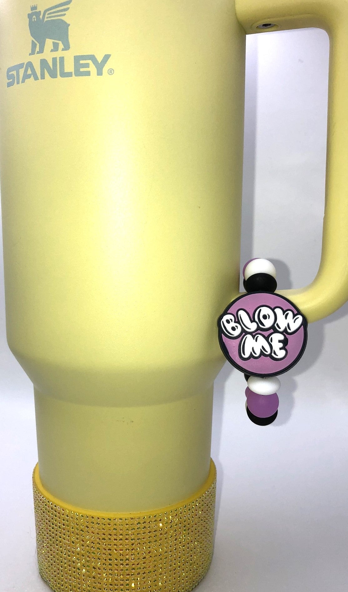 Blow Me Blow Pop Lollipop Stanley Tumbler Cup Handle Charm - Plum Branch Creations