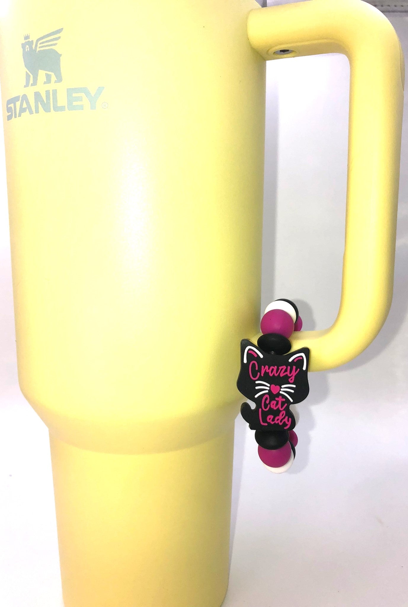 Crazy Cat Lady Stanley Tumbler Cup Handle Charm