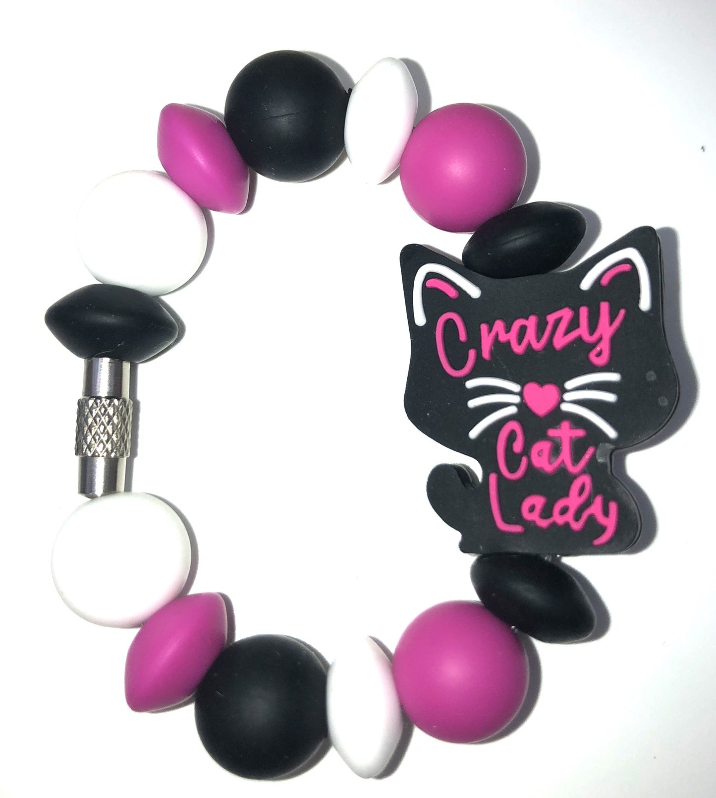 Crazy Cat Lady Stanley Tumbler Cup Handle Charm