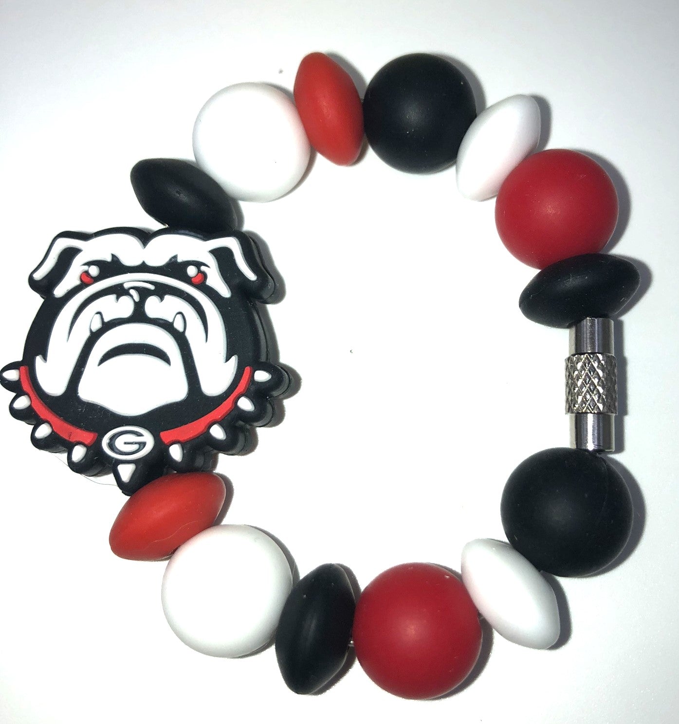 College Football GA Bulldogs Stanley Tumbler Cup Handle Charm