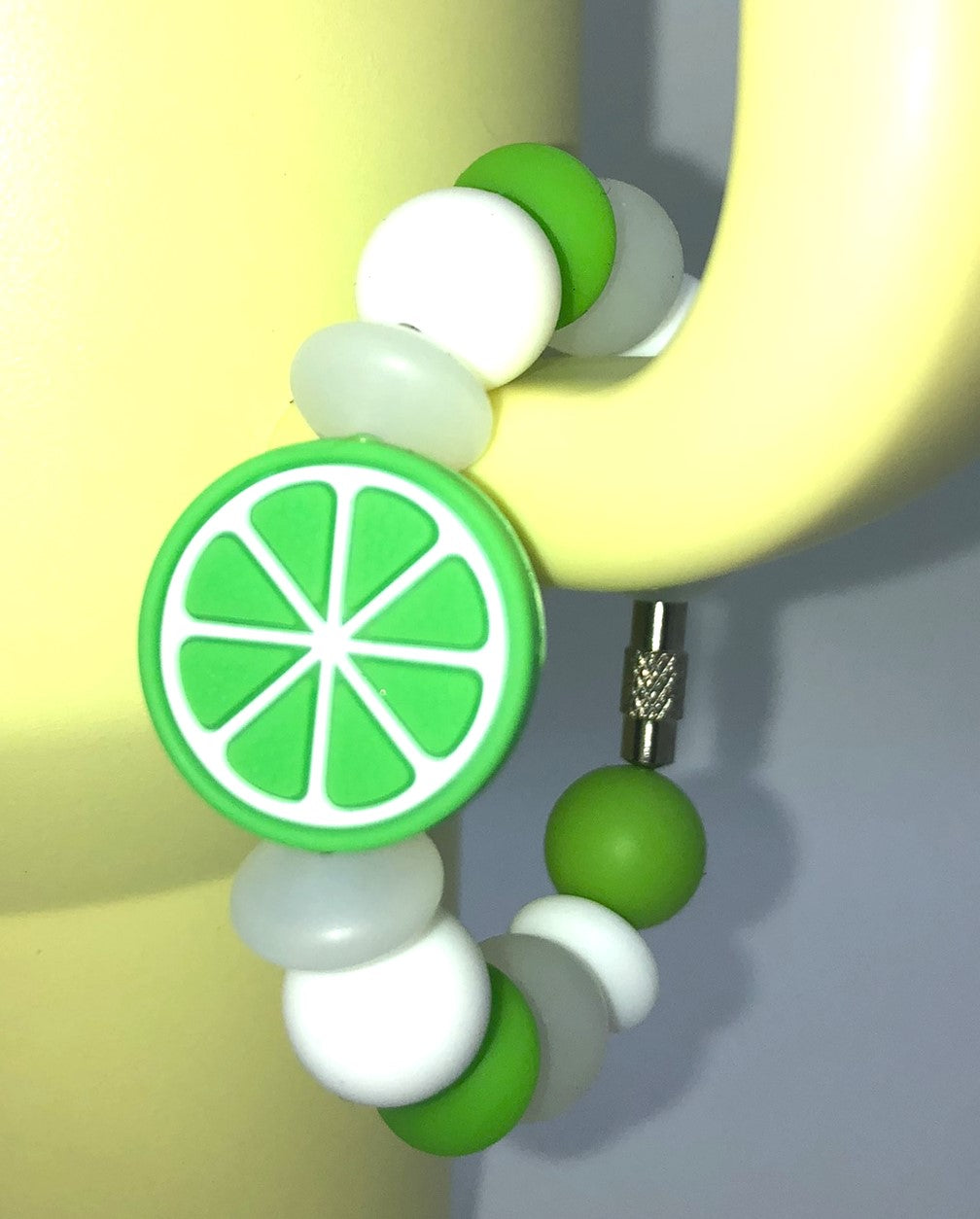 Lime Slice Fruit Stanley Tumbler Cup Handle Charm