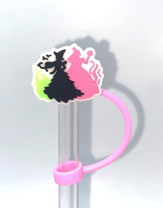 Wicked Magic Elphaba & Glinda Straw Topper